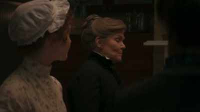 With a mother and son, - The Gilded Age
