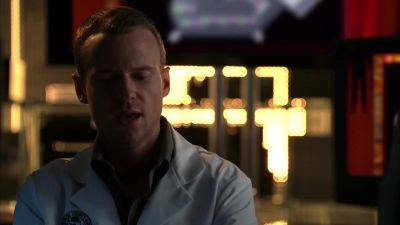 With a shattered mandible, - CSI: Miami