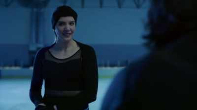 With a three minute routine, - The Ice Rink Murders