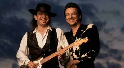 With his addiction issues
apparently beaten, - Jimmie & Stevie Ray Vaughan: Brothers in Blues