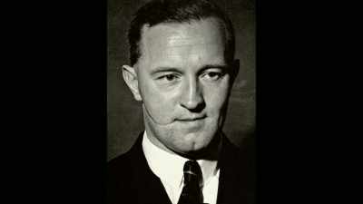 With his affected upper class English accent, - The Buildings That Fought Hitler