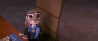 With all due respect sir a good copis supposed to serve and protectHelp the cityNot tear it apartSIGHSdon't deserve this badgeHoppsJudy you've worked so hard to get hereIt's what you wanted since you were a kidYou can't quitThank you for the opportunity - Zootopia