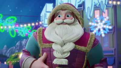 With all that hullabaloo,
I'm behind on my gift deliveries. - The Action Pack Saves Christmas