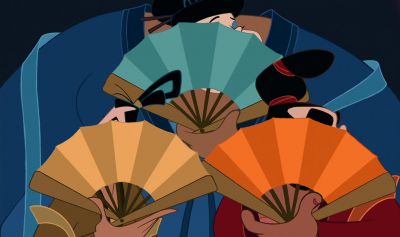 Be a man -We must be swift as a coursing river -Be a man -With all the force of a great typhoon -Be a man With all the strength of a raging fire Mysterious as the dark side of the moon - Mulan