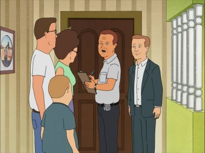 With all the home improvement
shows these days, - King of the Hill