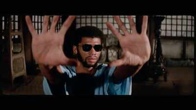 'With almost clairvoyant precision,
the Guardian thrusts out his hands, - The Final Game of Death