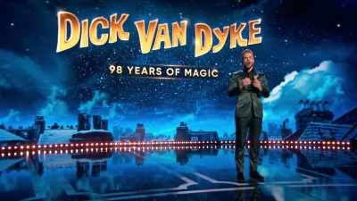 With an all-female version
of "Step in Time," - Dick Van Dyke: 98 Years of Magic