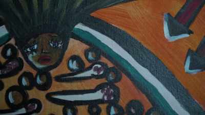 With my art I can resist
With my materials, - Killing Gaza