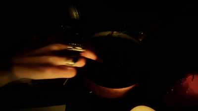 - With this beautiful bottle
I found, - He's Watching