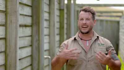 With it being padded,
he really can't hurt himself - Secrets of the Zoo