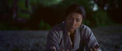 With his blood-stained hands, - Sakra