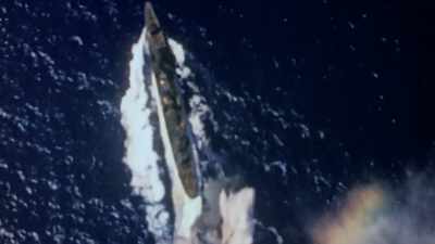 WITH BOMBS FROM ABOVE
AND TORPEDOES FROM BELOW, - The Pacific War in Color