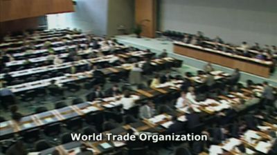 With deregulation privatization free trade - The Corporation