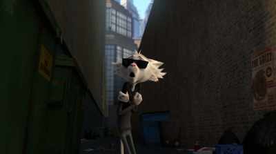 With my duvet. I'm cold.
I'm hungry, and I'm... - Rock Dog