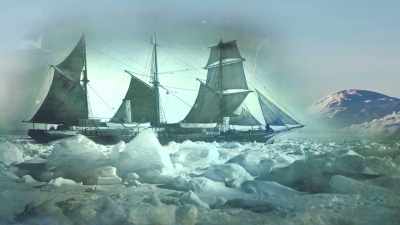 With every mile,
the Endurance advanced
slower and slower, - Tales From The Explorers Club