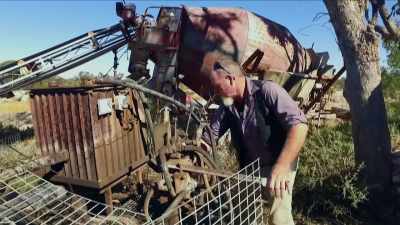 With half a million dollars
invested in their operation, - Outback Opal Hunters