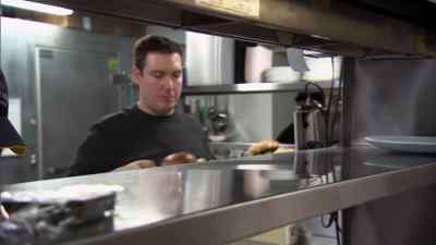 - WITH JOHN EXPEDITING,
THE KITCHEN IS RUNNING SMOOTHER. - Bar Rescue