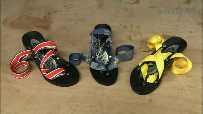 WITH MANY COLORFUL TIES
TO CHOOSE FROM, - How It's Made