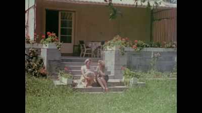 With no attention being shown towards her, - The Hitler Home Movies