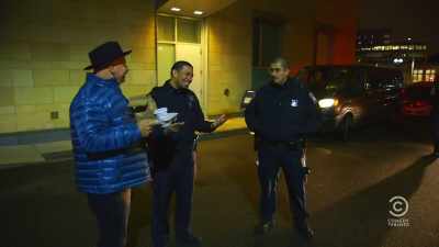 With no cameras allowed,
I spent hours - Jeff Ross Roasts Cops