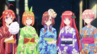 With no stalls or humans, - The Quintessential Quintuplets Movie