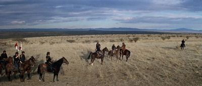 With one hand tied behind our backs - Major Dundee