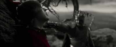 With one swing - Hellboy