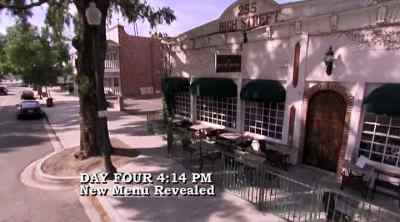 With only a
few hours to the relaunch - Kitchen Nightmares