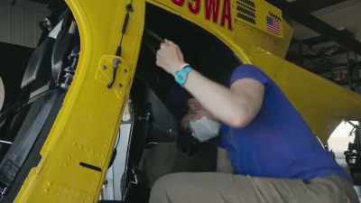 With only enough fuel to stay
airborne for two hours, - The Green Planet