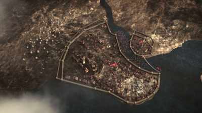 With Ottoman ships
in the Golden Horn - Rise of Empires: Ottoman
