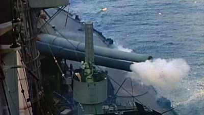 With over four
million tons of steel. - The Pacific War in Color