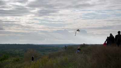 With its popular hilltop
viewing point, teufelsberg, - Searching for Secrets