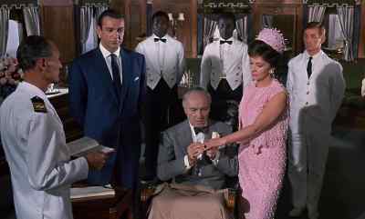 With this ring,
I thee wed. - Woman of Straw