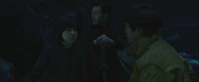 With that roaming
the living world, - Along with the Gods: The Two Worlds