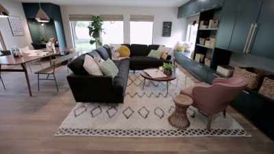 With this space
behind me, the den, - Fixer Upper: Behind the Design