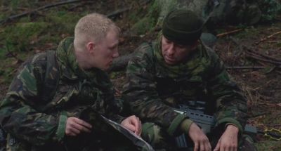 With sweeping patrols between each of these bunkers - Dog Soldiers