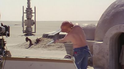 With temperatures topping 100 degrees by midmorning - Empire of Dreams: The Story of the 'Star Wars' Trilogy