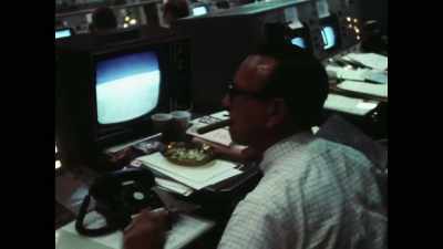 With the blackout over,
and locked in lunar orbit, - Apollo: The Forgotten Films