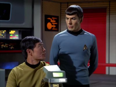 With the captain lost, that's
the best they could come up with ? - Star Trek