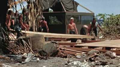 With the capture
of the Marshalls - The Pacific War in Color