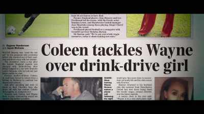 With the drink-driving incident, - Coleen Rooney: The Real Wagatha Story