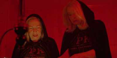 - With the flames before us, - Night of the Dead Sorority Babes