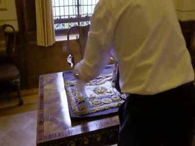 With the Grand Master presiding,
everything has to be perfect. - Inside the Freemasons