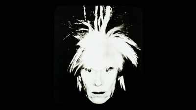 With the late self-portraits, - The Andy Warhol Diaries