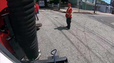 With the lines shut down, - Sewer Divers