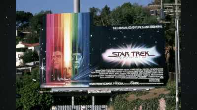 With the movie - The Center Seat: 55 Years of Star Trek