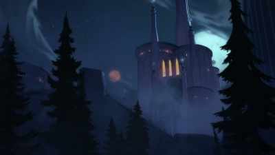 With the Pale Guard
protecting the castle gate, - The Legend of Vox Machina