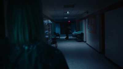 With the quiet night disturbed,
Kristin is alert and on edge. - Haunted Hospitals