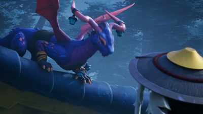 With the realms now merged, - LEGO Ninjago: Dragons Rising