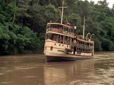 With the river this low,
the slightest error in navigation... - Burden of Dreams